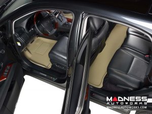 Nissan Rogue Floor Mats (Set of 3) - Tan by 3D MAXpider